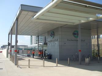 Stratford International DLR forecourt
