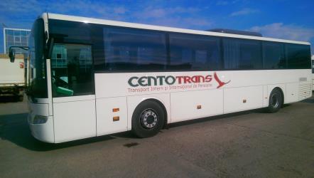 Bus side view