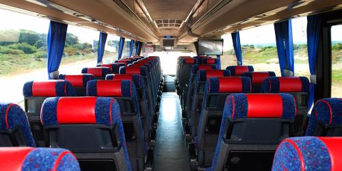 Bus interior