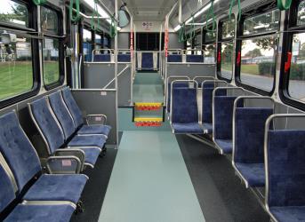 Inside CATS bus