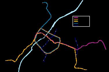 Brussels Metro Map