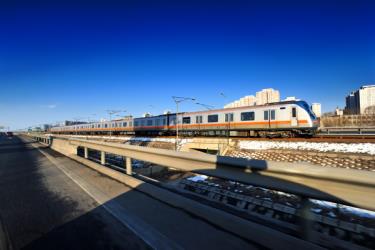 Exterior of Beijing Subway