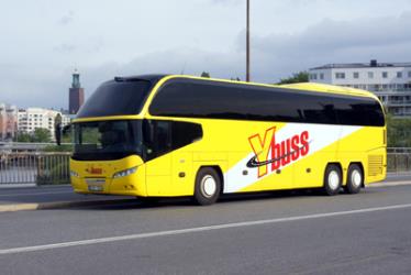 Bus side view