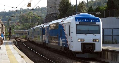 Front of train