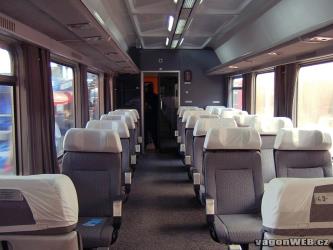 Belgrad to Vienna INTERCITY interior