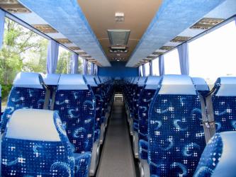 Bus interior