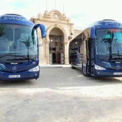Bus front view