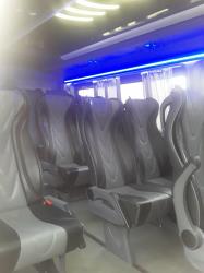 Minibus interior