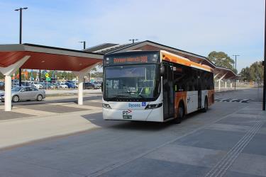 Dysons bus at Mernda Station
