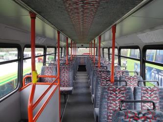 Bus interior