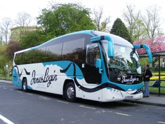 Jones Login Bus Exterior