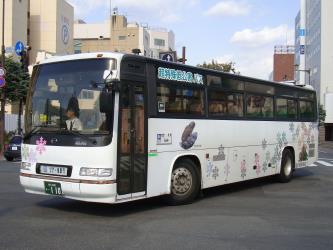 Highway bus exterior