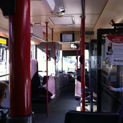 Bus interior