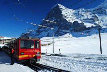 The valley station on the Kleine Scheidegg