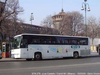 Bus side view