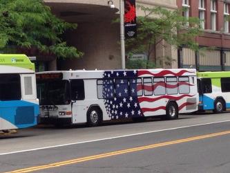 Bus exterior