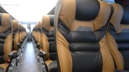 Bus interior