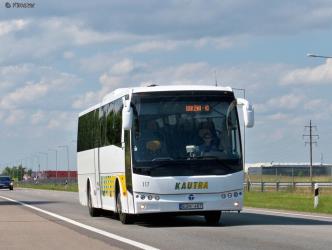 Bus front view