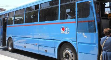 Bus side view