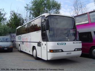 Bus front view