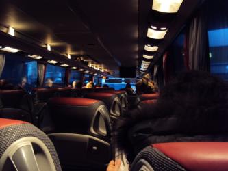 Volanbusz interior