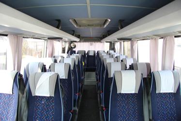 Bus interior