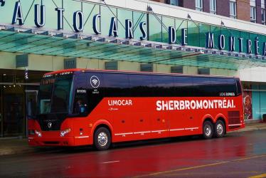 Bus exterior