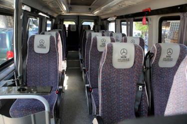 Bus interior