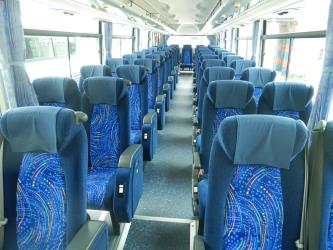 Bus interior