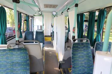 Bus interior