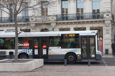 Bus exterior