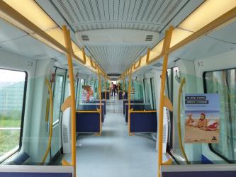 Train interior