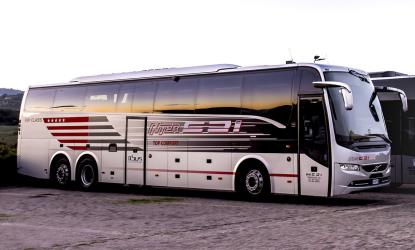 SAJ bus side view