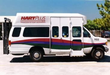 Minibus exterior