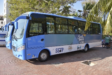 Bus exterior