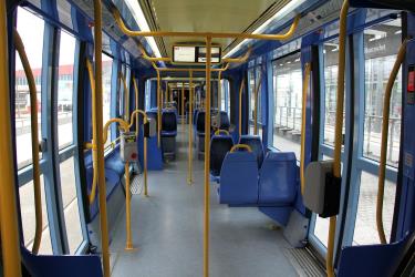 Bus interior