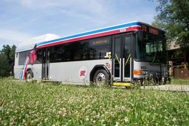 Bus exterior