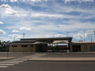 Darwin Train Station Entrance