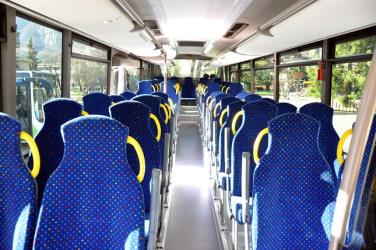 Bus interior