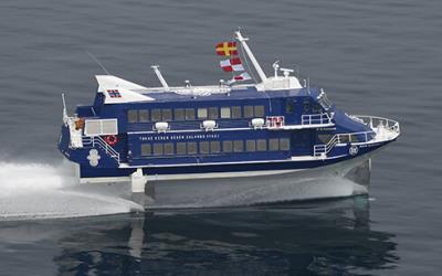 High-Speed Jet Ferry Seven Islands Yui