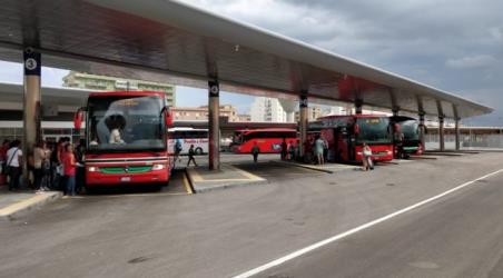 Bus station
