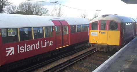 Island Line Train
