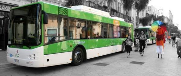 Gas powered bus