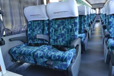 Bus interior