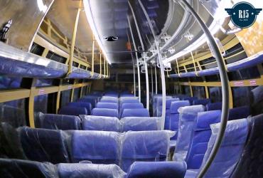 Bus interior