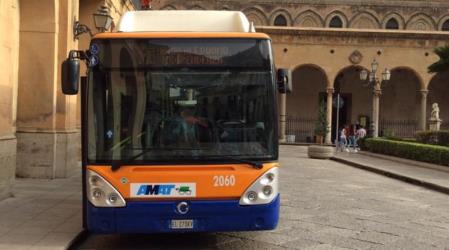 Bus front view