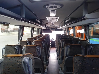 Bus interior