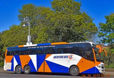 Bus side view
