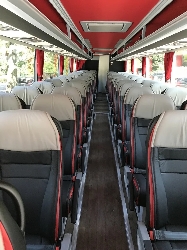 Bus interior