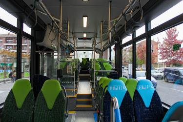 Bus interior